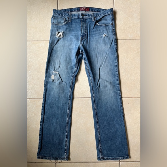 Arizona Jean Company Other - Vintage Arizona Men’s Jeans Bootcut Flare Denim Size 34x30 Mid Wash